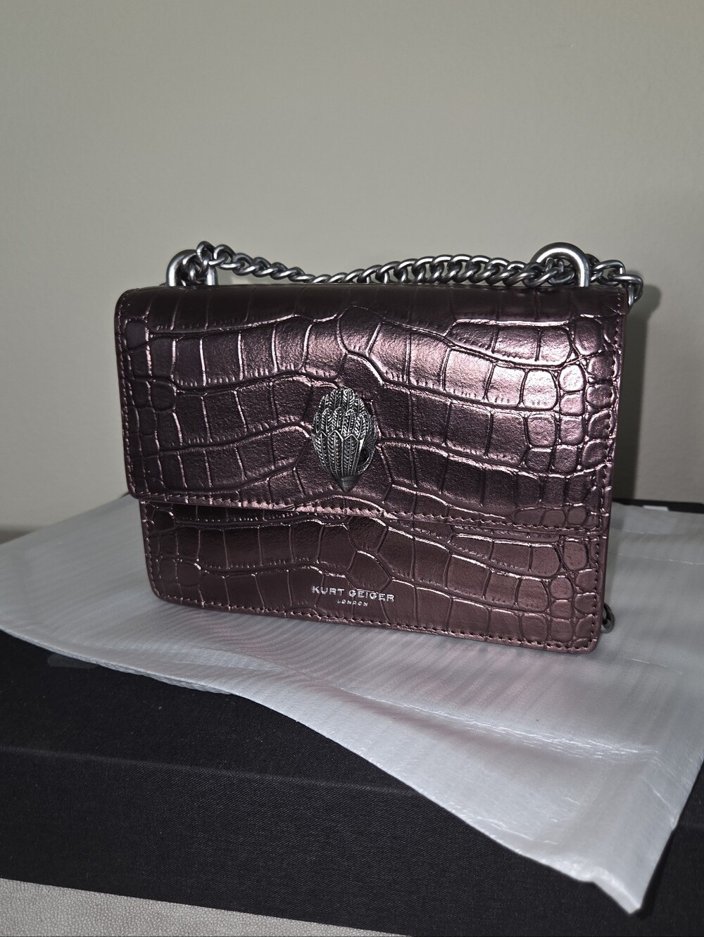 Kurt Geiger Purple Shoulder Bag